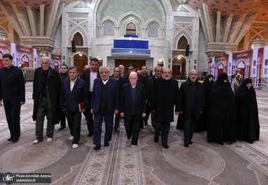 تجدید میثاق اعضای شورای مرکزی حزب مؤتلفه اسلامی با آرمان های حضرت امام(س)