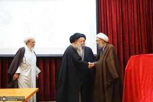 مراسم رونمایی از نرم افزار مجموعه آثار آیت الله العظمی صافی گلپایگانی (ره)