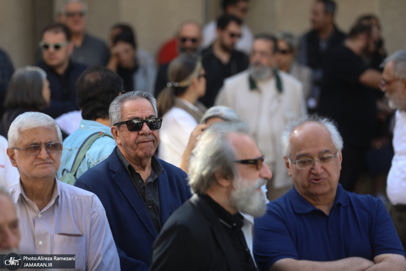 مراسم تشییع ناصر تقوایی