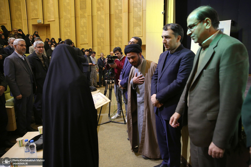 تجلیل از خانواده معظم شهدای خمین در بیت تاریخی امام خمینی