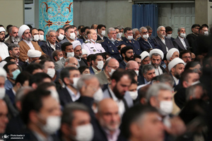 دیدار مسئولان نظام و سفرای کشورهای اسلامی با رهبر معظم انقلاب