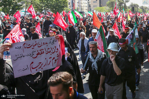 مراسم تشییع پیکر مطهر رهبر شهید انقلاب در تهران -6