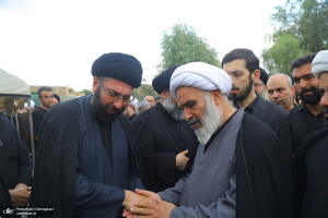 مراسم تشییع و ترحیم مرحومه سیده زهرا هاشمی شاهرودی‎