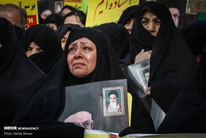 راهپیمایی مردم سراسر کشور در محکومیت ترور سردار قاسم سلیمانی 