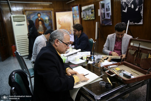 کتابت پیام تاریخی امام خمینی(س) به گورباچف در جماران