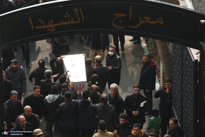 مراسم تشییع 200 شهید گمنام دفاع مقدس در تهران - 4