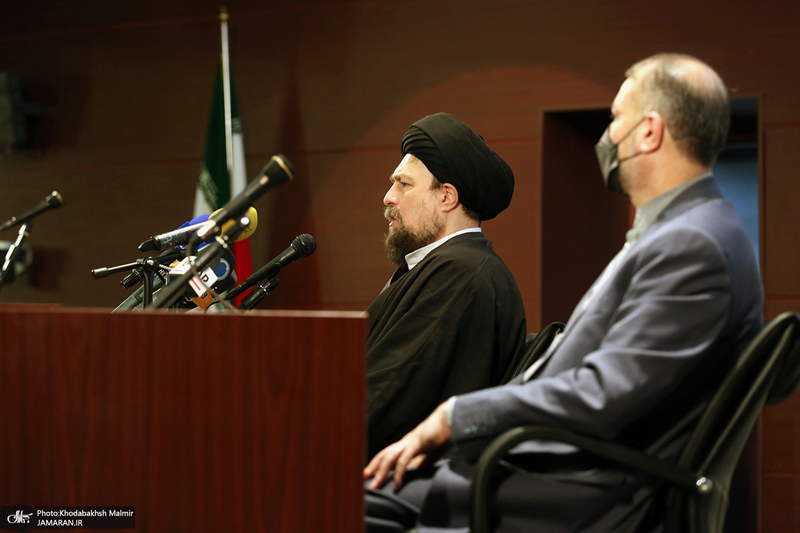 دیدار امیرعبداللهیان و معاونین وزارت امور خارجه با سید حسن خمینی