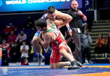 دو ایرانی در فینال کشتی فرنگی جوانان جهان