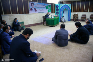مراسم سالروز میلاد حضرت زهرا(س) و امام خمینی(ره) در موسسه تنظیم و نشر آثار امام(ره)