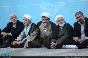 تجدید میثاق شهردار تهران و اعضای شورای شهر با آرمان های امام(س)-2 