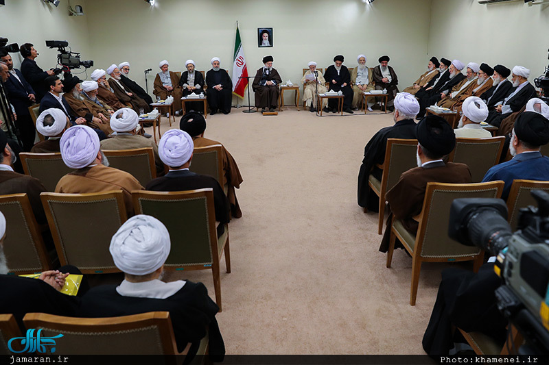 دیدار رئیس و اعضای مجلس خبرگان رهبری با رهبر معظم انقلاب 