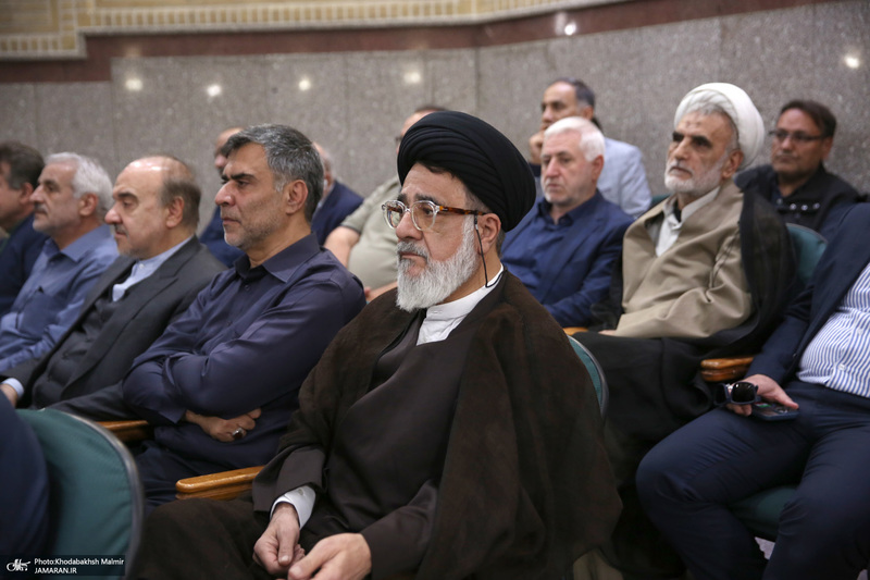 مراسم یادبود حاجیه خانم خدیجه خاتمی در مسجد امیرالمومنین (ع) -1