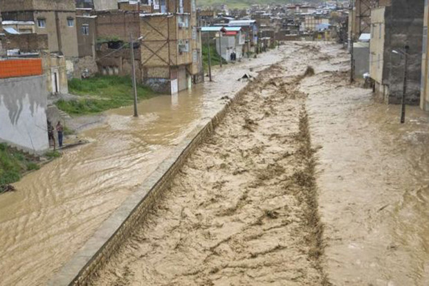 سیلاب به 1456 منزل مسکونی در استان قزوین خسارت زد