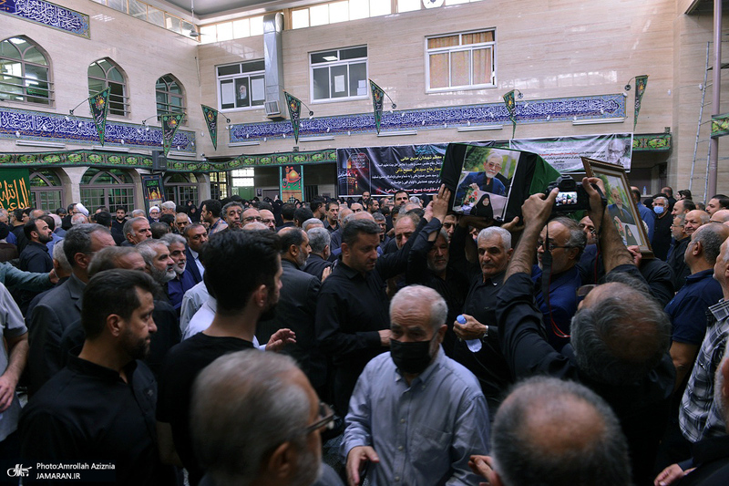 مراسم تشییع سیدعلی صنیع خانی از مسجد الرسول (ص) نازی آباد