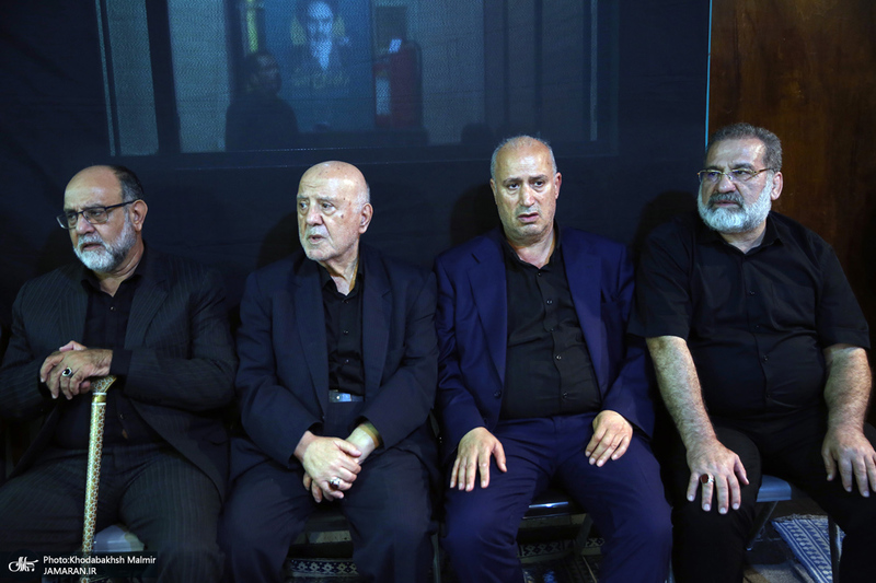 مراسم عزاداری هیئت جامعه اسلامی ورزشکاران در حسینیه جماران
