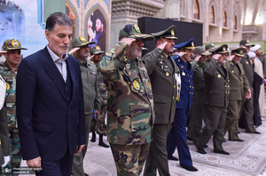 تجدید میثاق فرماندهان و کارکنان ارتش با آرمان‌های امام خمینی (س)