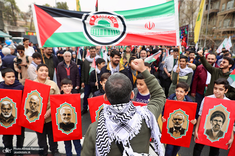 راهپمایی با شکوه روز قدس در تهران-۴