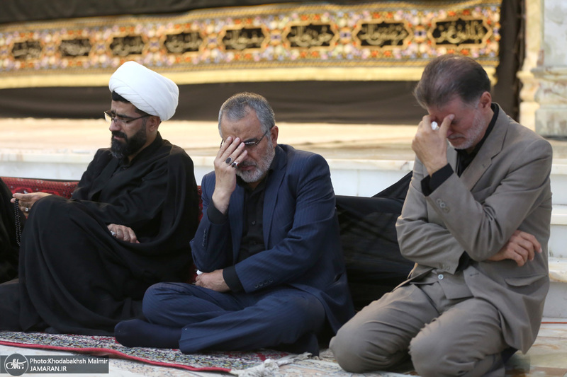 مراسم عزاداری حضرت اباعبدالله الحسین (ع) درحرم مطهر امام خمینی (س)