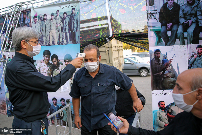 عزاداری تاسوعای حسینی(ع) هیات گردان تخریب و گردانهای لشکر 27 محمد رسول الله(ص)