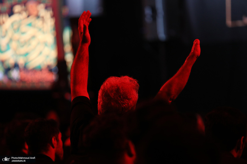 احیای شب بیست و سوم ماه مبارک رمضان در میدان فلسطین