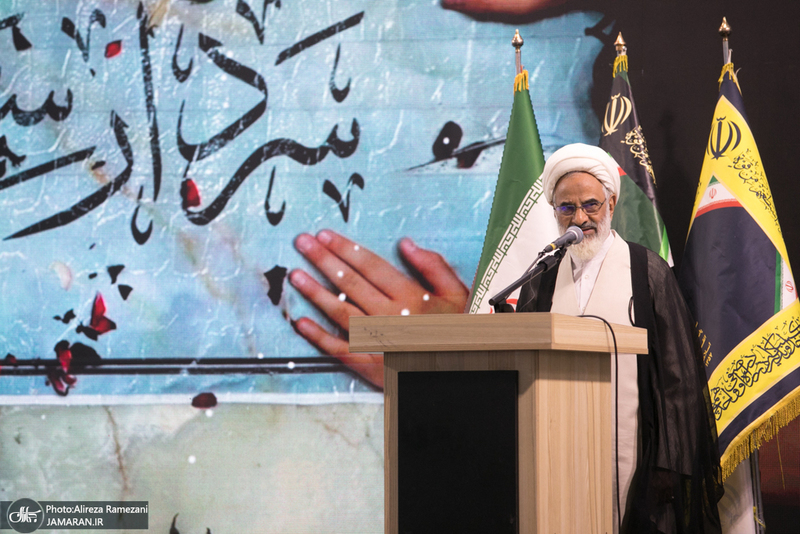 مراسم چهلمین روز شهادت سپهبد حسین سلامی