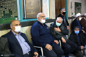 مراسم بزرگداشت مرحوم حاج عیسی جعفری و مرحوم سید احمد میریان در حسینیه جماران