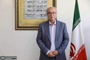 مراسم دیدار مسئول کمیته ادیان الهی ستاد بزرگداشت امام خمینی (ره) با نماینده کلیمیان در مجلس شورای اسلامی و اعضای انجمن