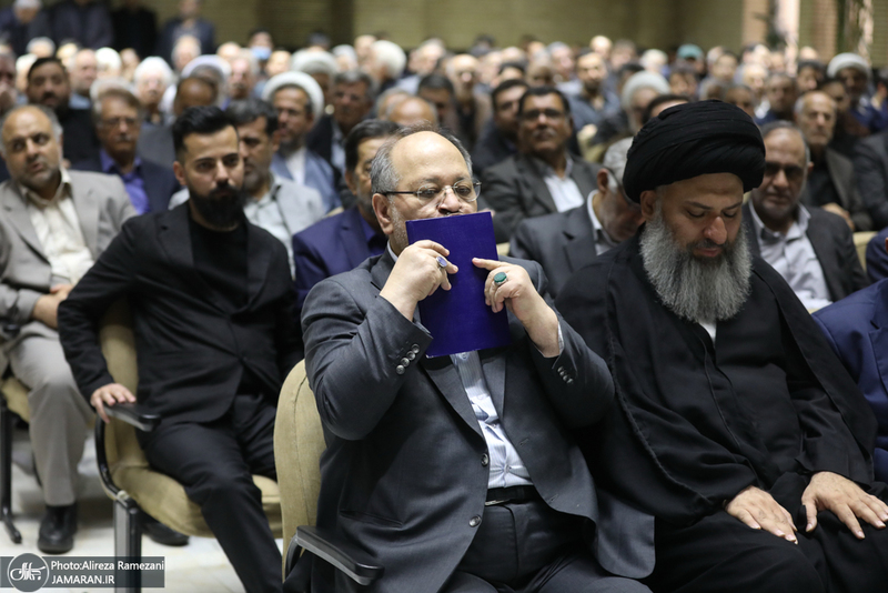 مراسم ختم مادر حجت الاسلام و المسلمین قمی