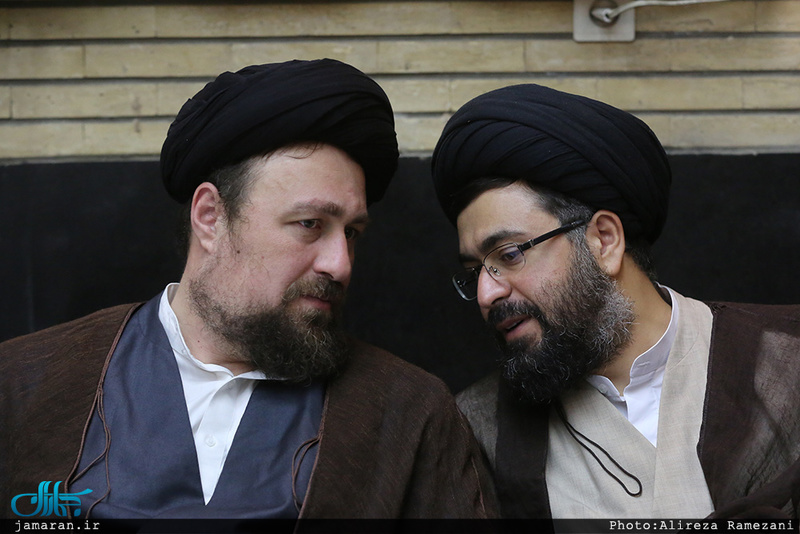 مراسم ختم مادر حجت الاسلام و المسلمین محتشمی پور در مسجد نور