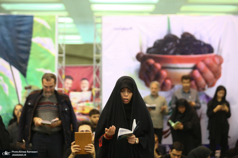 احیای شب بیست و یکم ماه مبارک رمضان در مصلی امام خمینی (ره) تهران