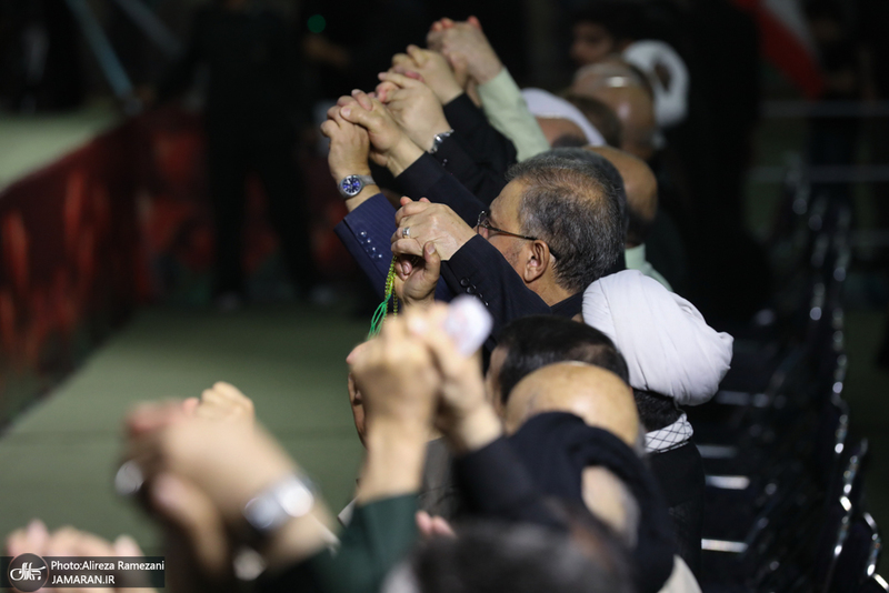 مراسم چهلمين روز شهادت شهداى اقتدار ايران