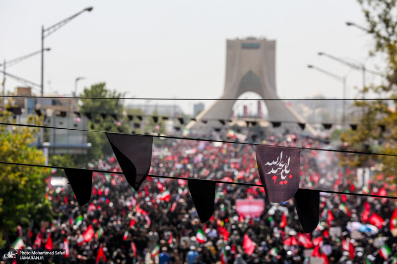 مراسم تشییع پیکر مطهر رهبر شهید انقلاب در تهران