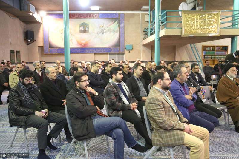 دیدار مدیر عامل ایرنا با جمعی از مدیران با سید حسن خمینی