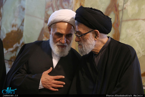 مراسم بزرگداشت حجت الاسلام و المسلمین قرهی در مسجد مسجد حجت بن الحسن(عج)