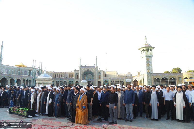 مراسم تشییع مرحوم استاد محمد حسین حشمت‌پور‎