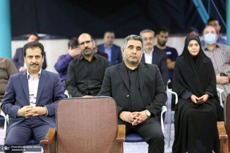 مراسم عزاداری به مناسبت سالروز شهادت امام جعفر صادق(ع) در حسینیه جماران