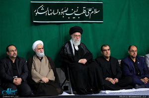 عزاداری اربعین حسینی با حضور هیئت‌های دانشجویی در حسینیه امام خمینی