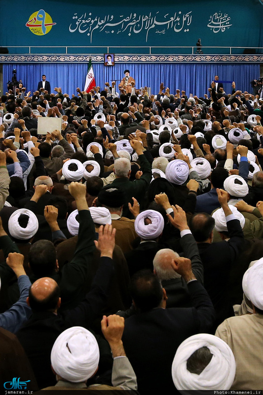 دیدار اعضای شورای هماهنگی تبلیغات اسلامی با رهبر معظم انقلاب