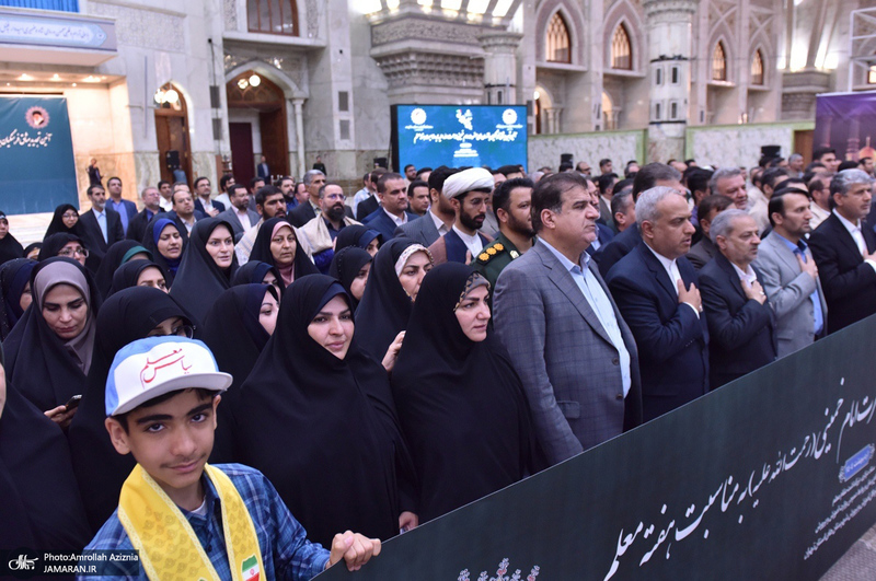 تجدید میثاق وزیر آموزش وپرورش و جامعه فرهنگیان با آرمان‌های حضرت امام خمینی (س)