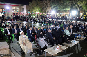 آیین افتتاحیه سومین دوره المپیاد ورزشی جام پرچم در خمین