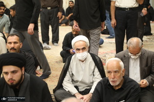 مراسم بزرگداشت مرحوم حاج محمد تقی انصاریان‎ در مسجد اعظم قم