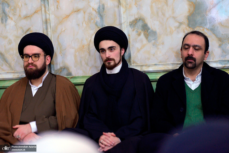 مراسم شب میلاد حضرت زهرا (س) و فرزند برومندش حضرت روح الله در حرم امام خمینی