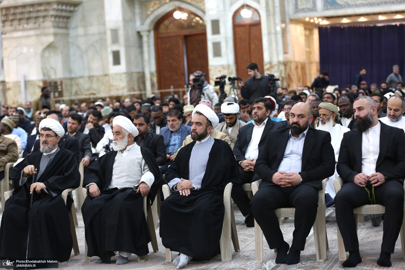 دیدار دبیرکل و کارکنان مجمع جهانی اهل بیت (ع) با سیدحسن خمینی