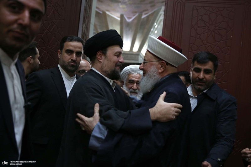 مراسم چهلم شهید سیدحسن نصرالله و سرلشکر نیلفروشان در حرم امام خمینی (س)