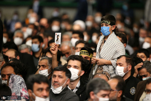 آخرین شب مراسم عزاداری حضرت فاطمه‌زهرا (س) در حسینیه امام خمینی