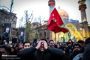 تجمع بزرگداشت شهید سپهبد سلیمانی در میدان فلسطین تهران