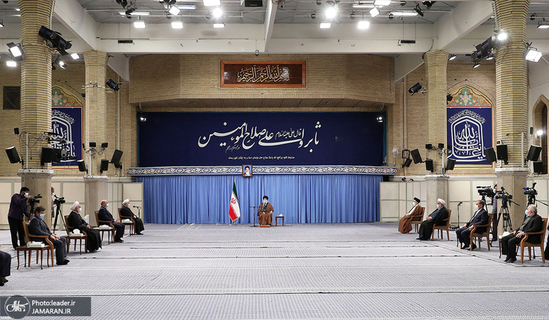دیدار اعضای شورای‌عالی هماهنگی اقتصادی با رهبر معظم انقلاب اسلامی