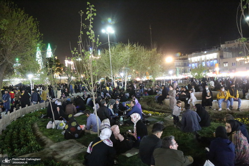 مراسم آغاز  سال 1401 در حرم کریمه اهل بیت (ع)‎