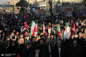 حضور میلیون ها تهرانی در تشییع پیکر مطهر سردار قاسم سلیمانی - 4