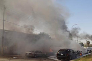 انفجار گسترده در یکی از بازارهای بغداد